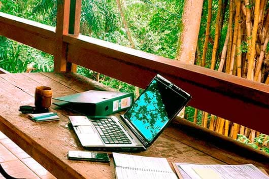 Roda d'Água sustentabilidade escritório no meio ambiente